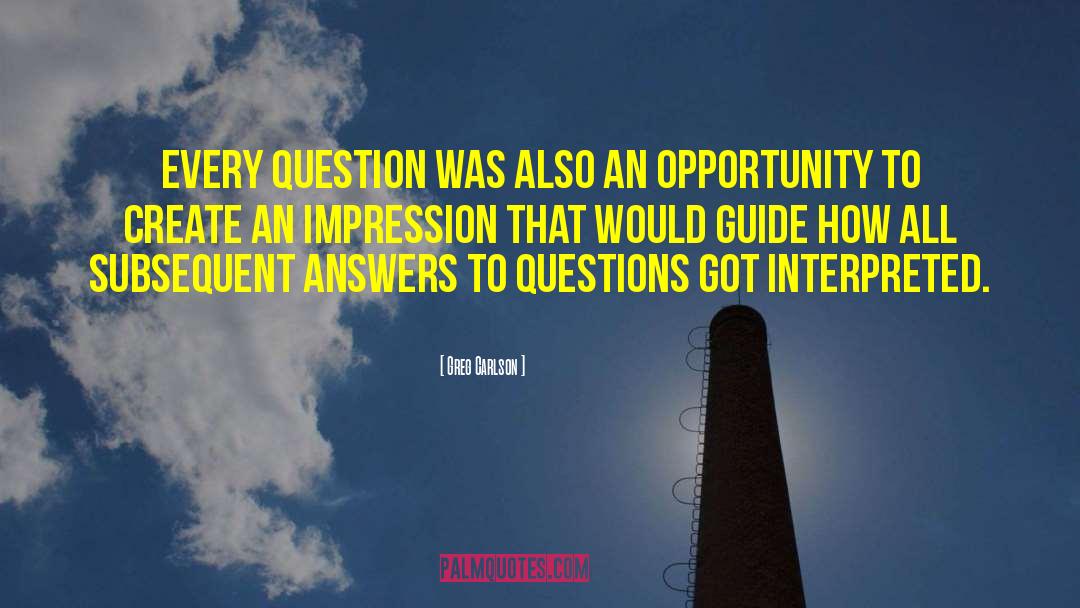 Simplistic Answers quotes by Greg Carlson