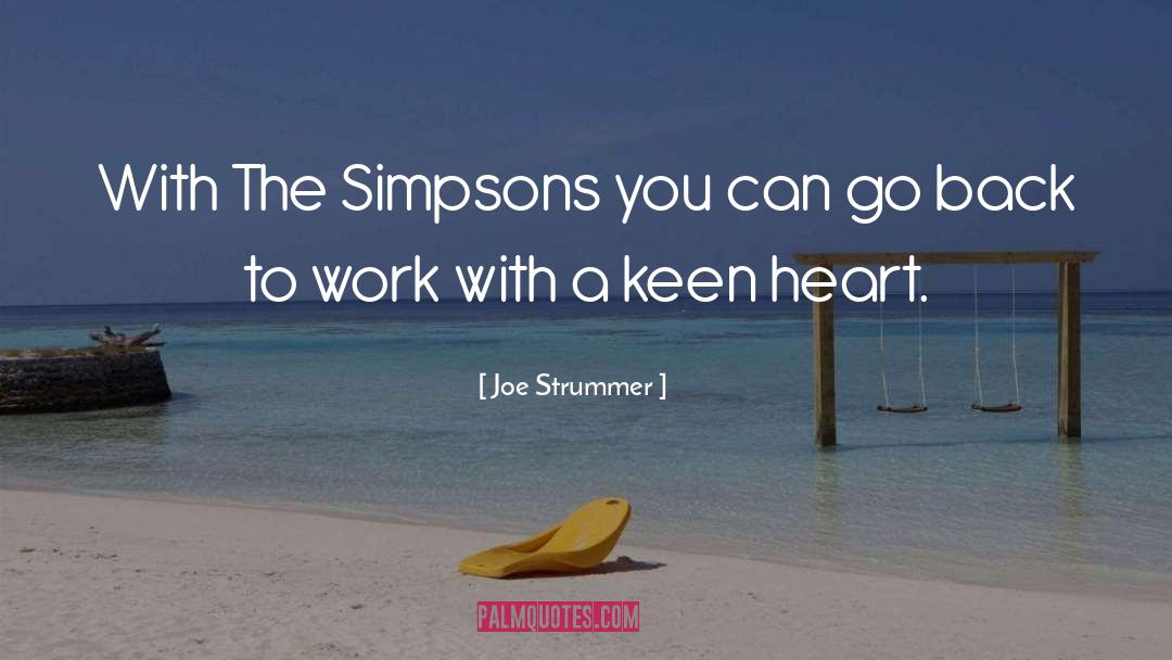Simpsons quotes by Joe Strummer