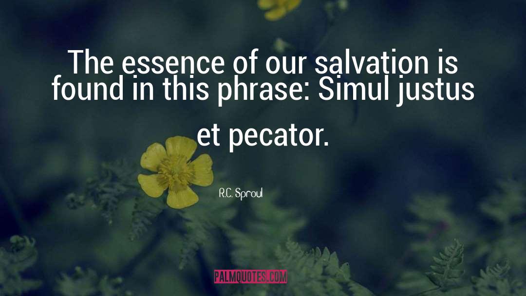 Simul quotes by R.C. Sproul