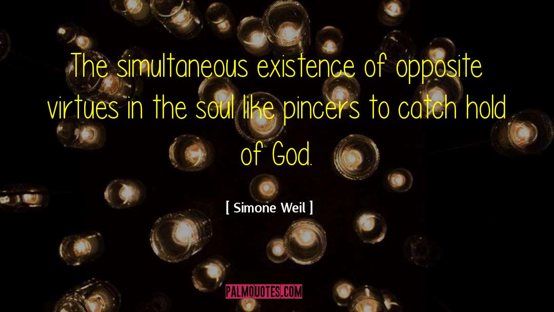 Simultaneous quotes by Simone Weil