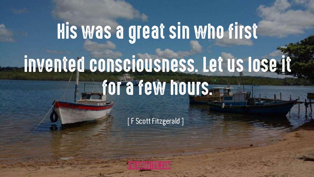 Sin City quotes by F Scott Fitzgerald