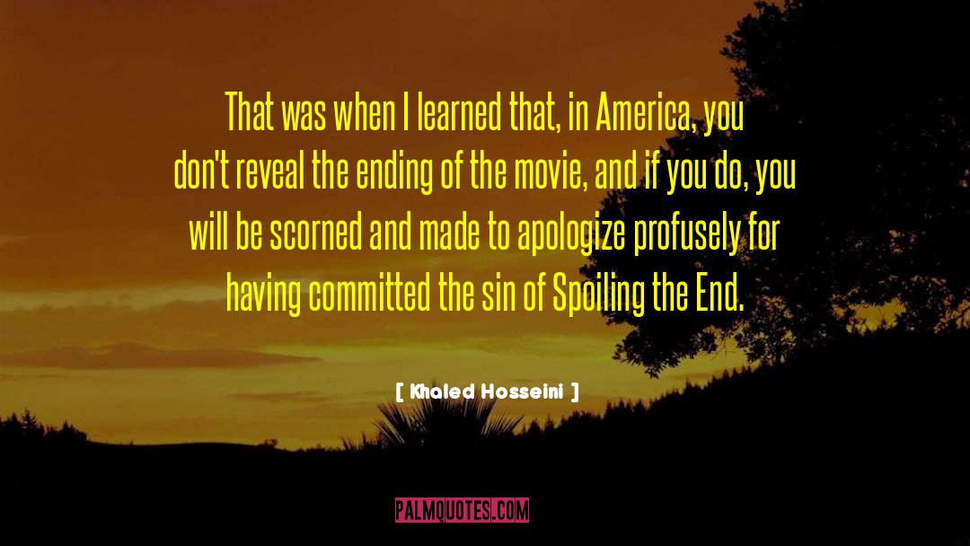 Sin Movie Anime quotes by Khaled Hosseini