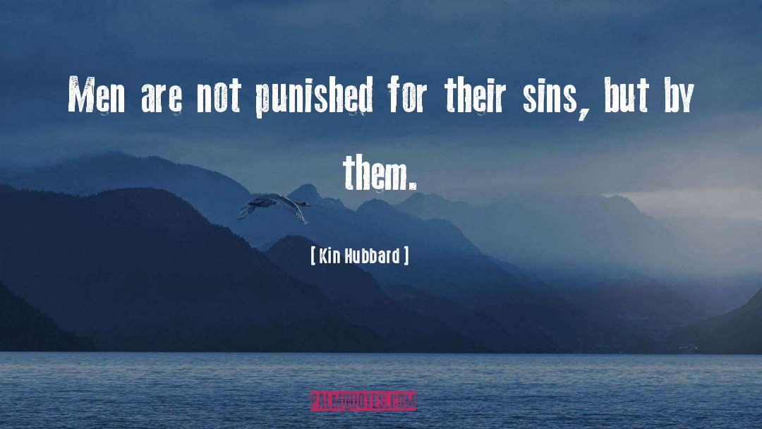 Sin quotes by Kin Hubbard