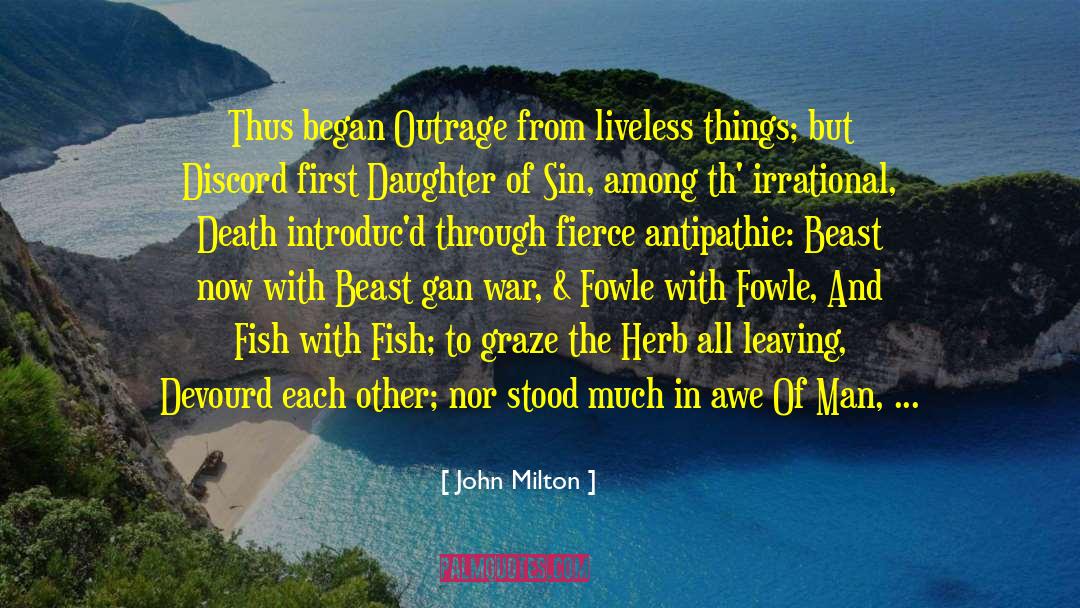Sin Siriche Du quotes by John Milton