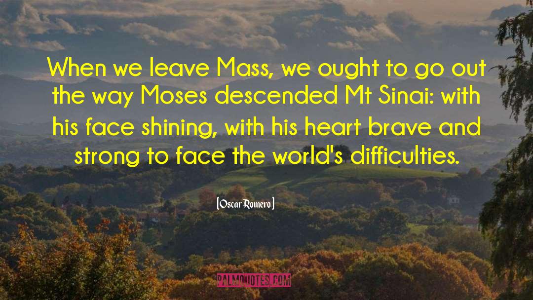 Sinai quotes by Oscar Romero