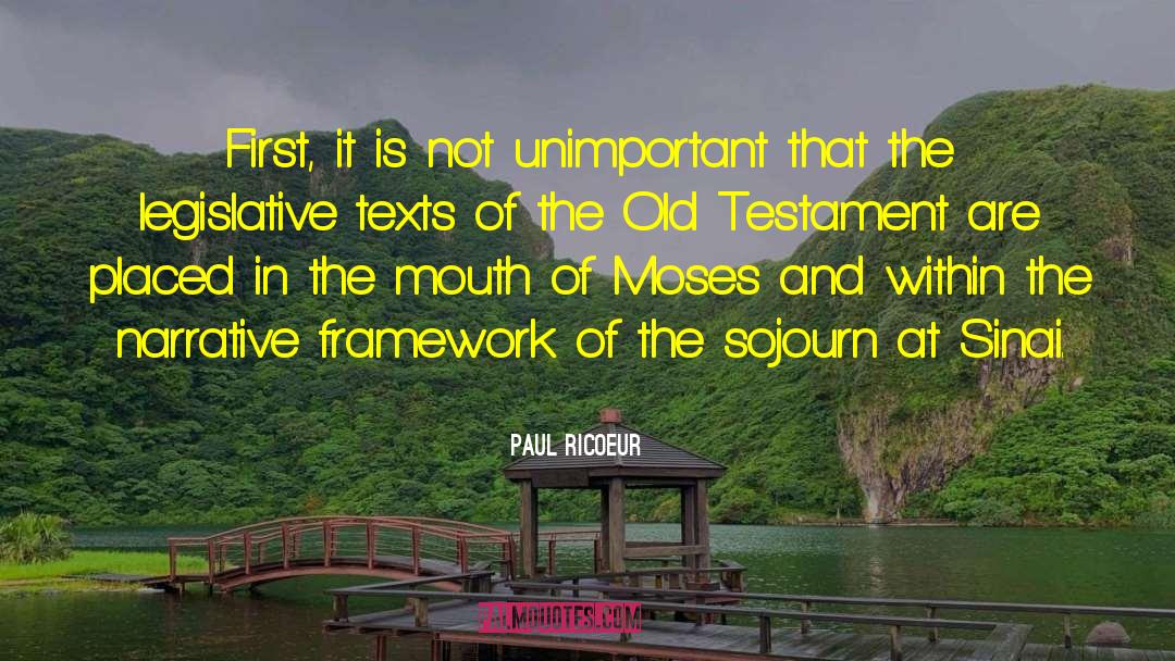 Sinai quotes by Paul Ricoeur