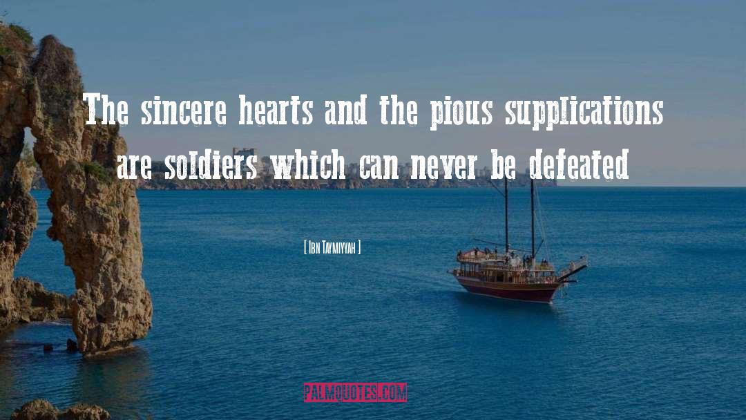 Sincere Heart quotes by Ibn Taymiyyah