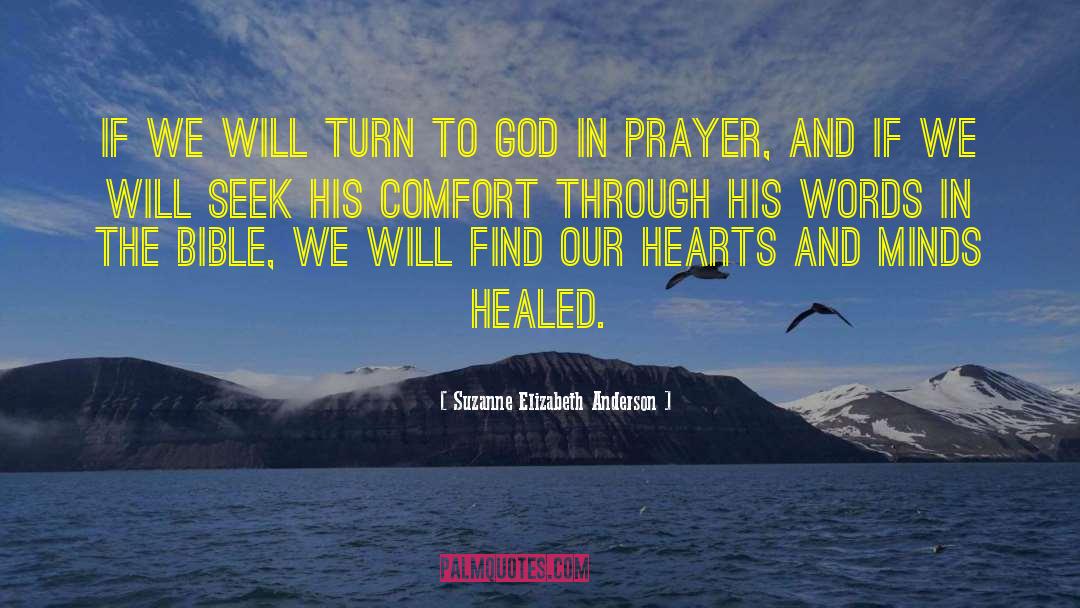 Sincere Prayer quotes by Suzanne Elizabeth Anderson