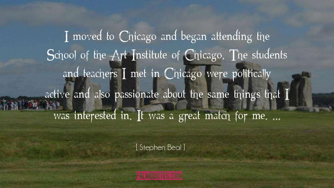 Sinfonietta Chicago quotes by Stephen Beal