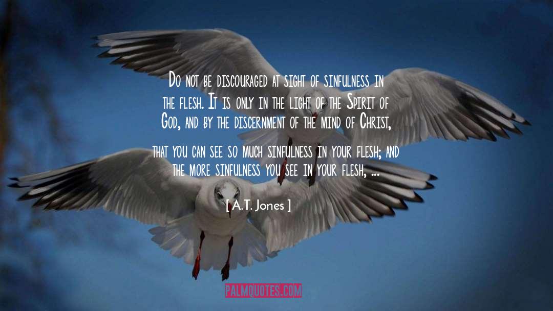 Sinfulness quotes by A.T. Jones