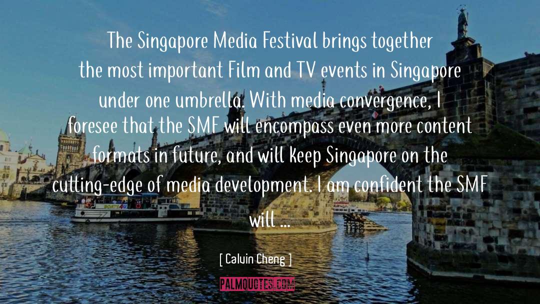 Singapore quotes by Calvin Cheng