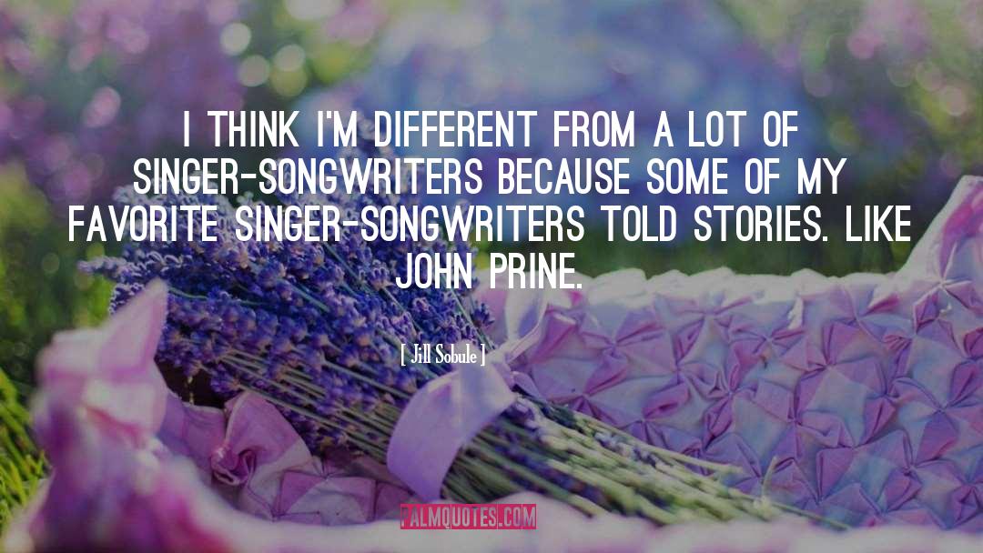 Singer Songwriters quotes by Jill Sobule