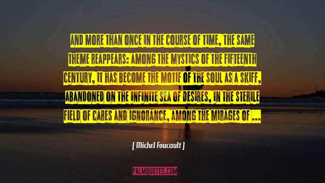 Singerie Motif quotes by Michel Foucault