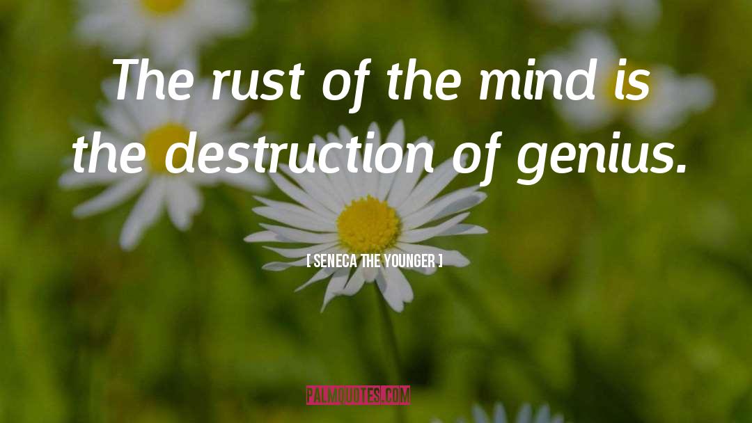 Singerman Rust quotes by Seneca The Younger