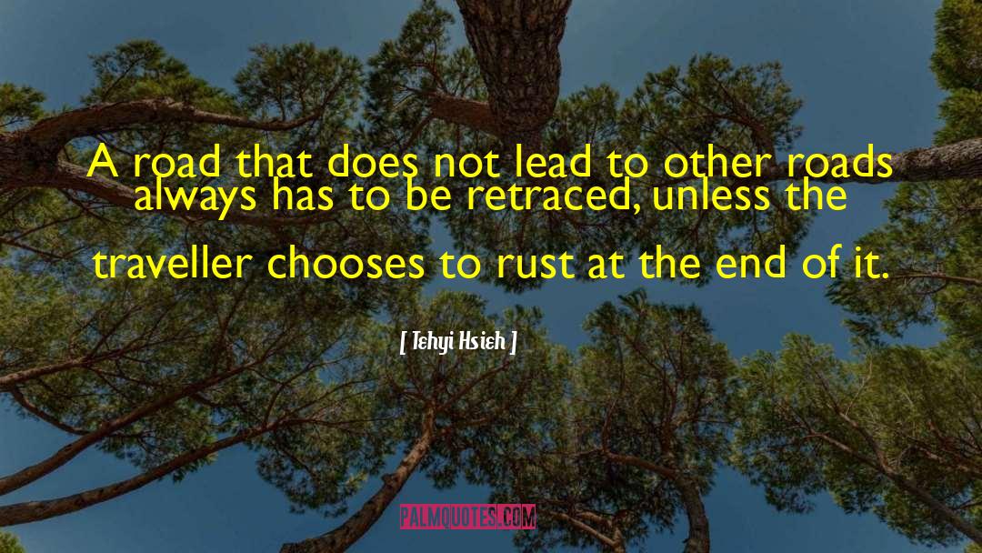 Singerman Rust quotes by Tehyi Hsieh