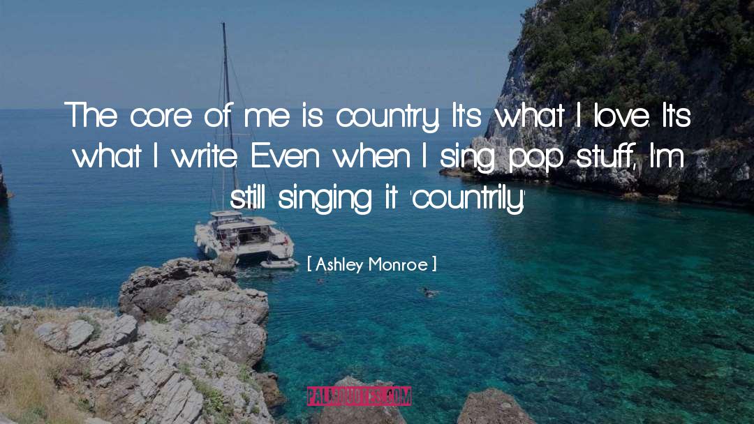 Singing Career quotes by Ashley Monroe