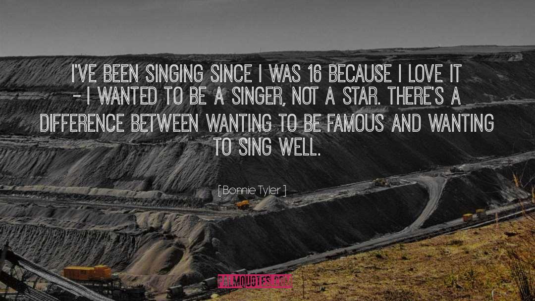 Singing quotes by Bonnie Tyler