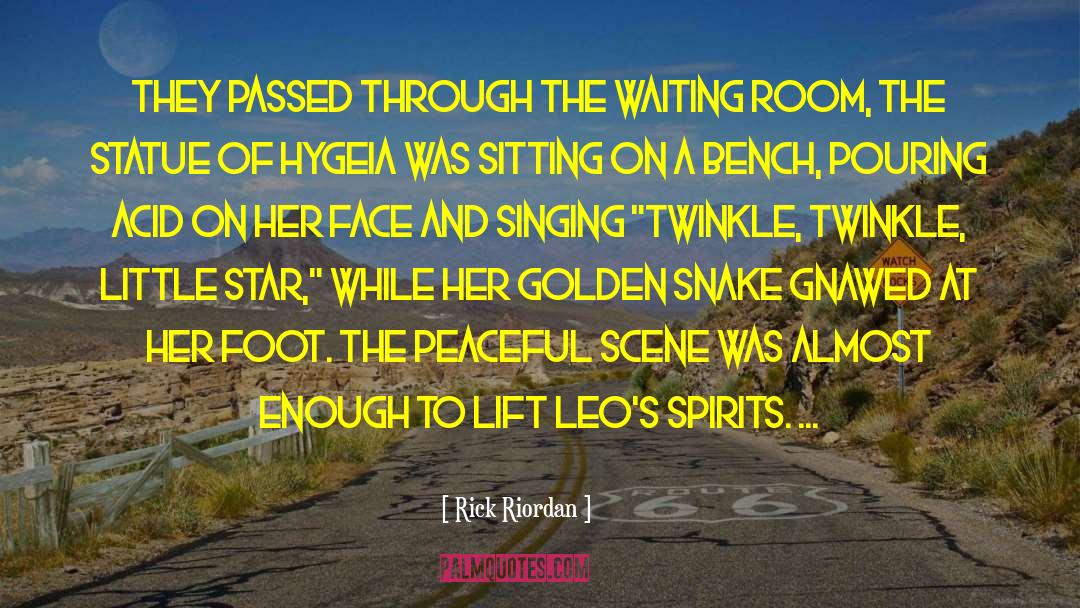 Singing The Blues quotes by Rick Riordan