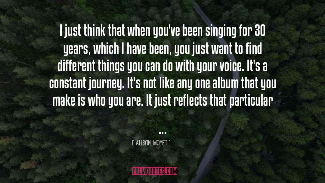 Singing Voice quotes by Alison Moyet