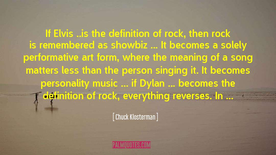 Singing Voice quotes by Chuck Klosterman