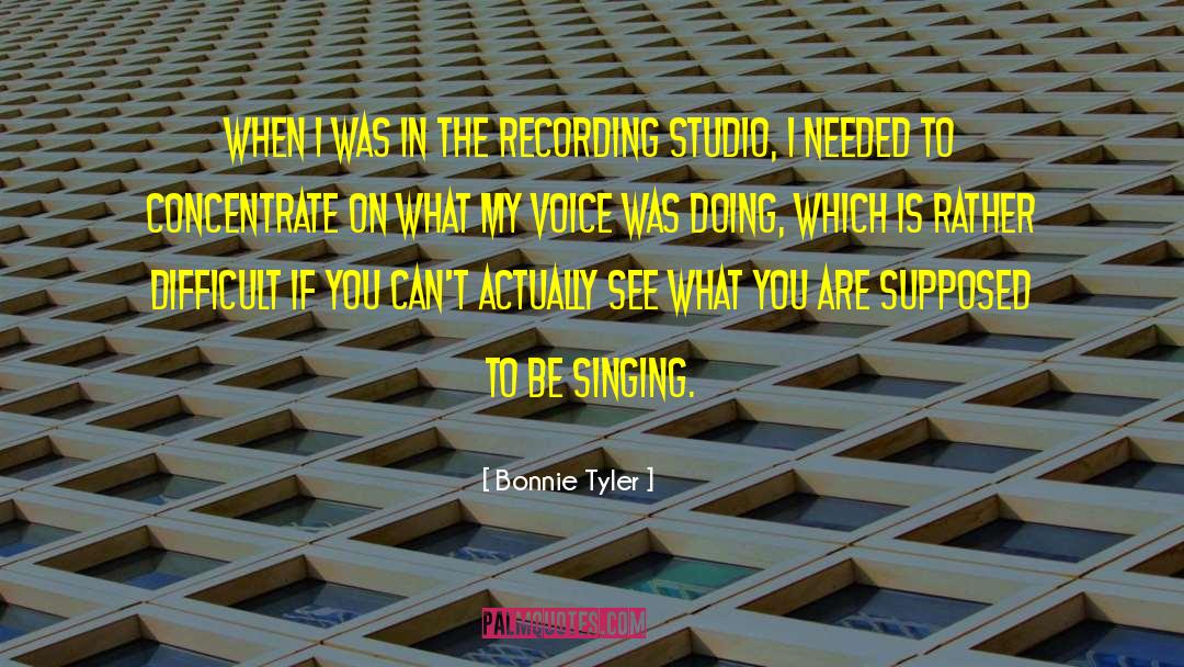 Singing Voice quotes by Bonnie Tyler