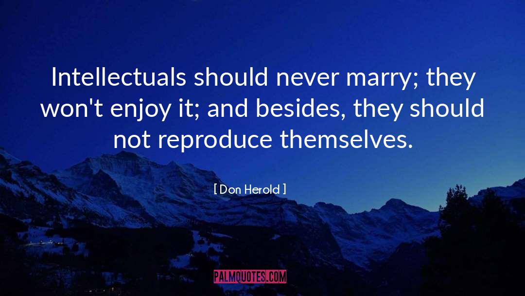 Single Life quotes by Don Herold