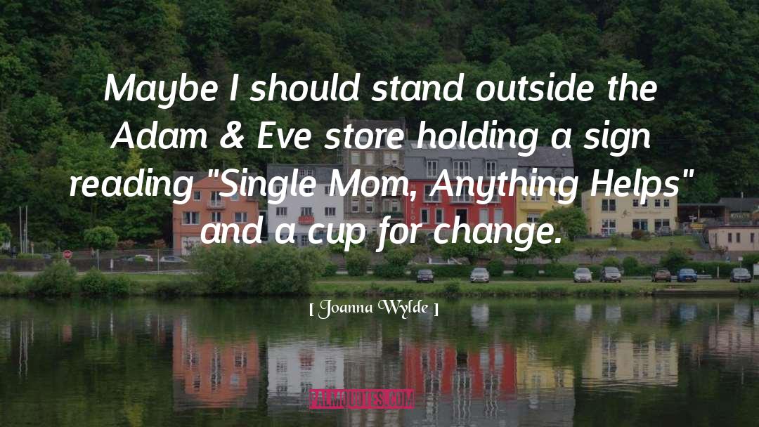 Single Mom quotes by Joanna Wylde