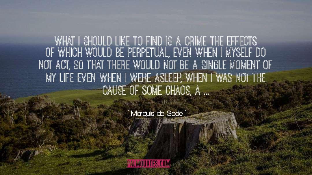 Single Moment quotes by Marquis De Sade