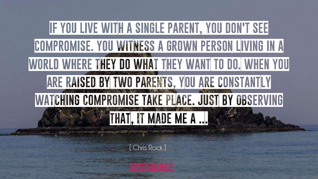 Single Parent quotes by Chris Rock