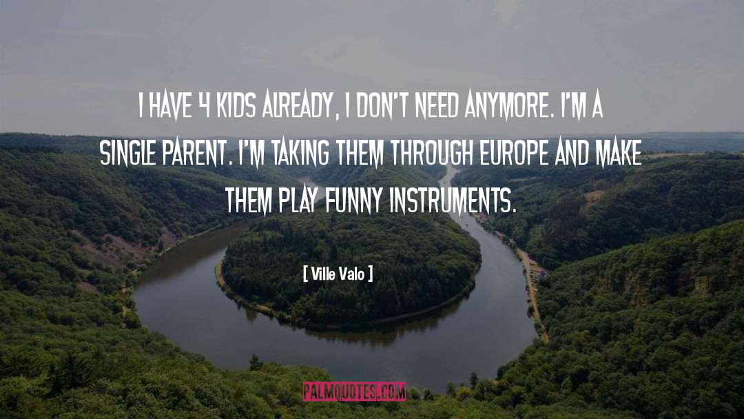 Single Parent quotes by Ville Valo