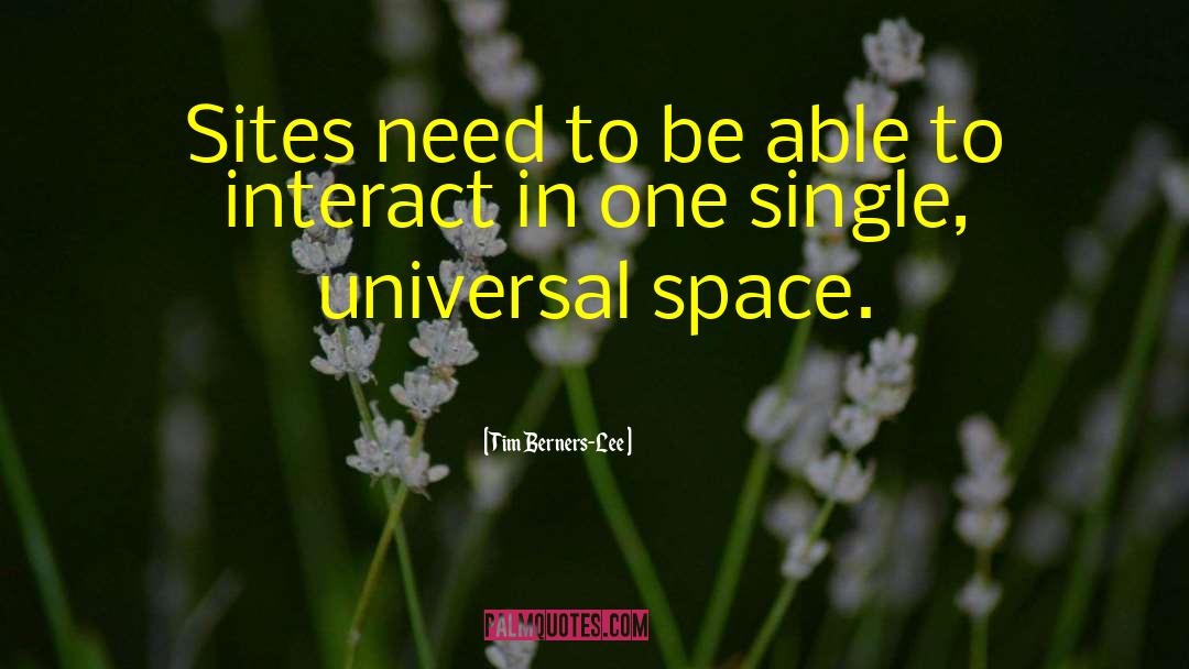 Single Relationship quotes by Tim Berners-Lee