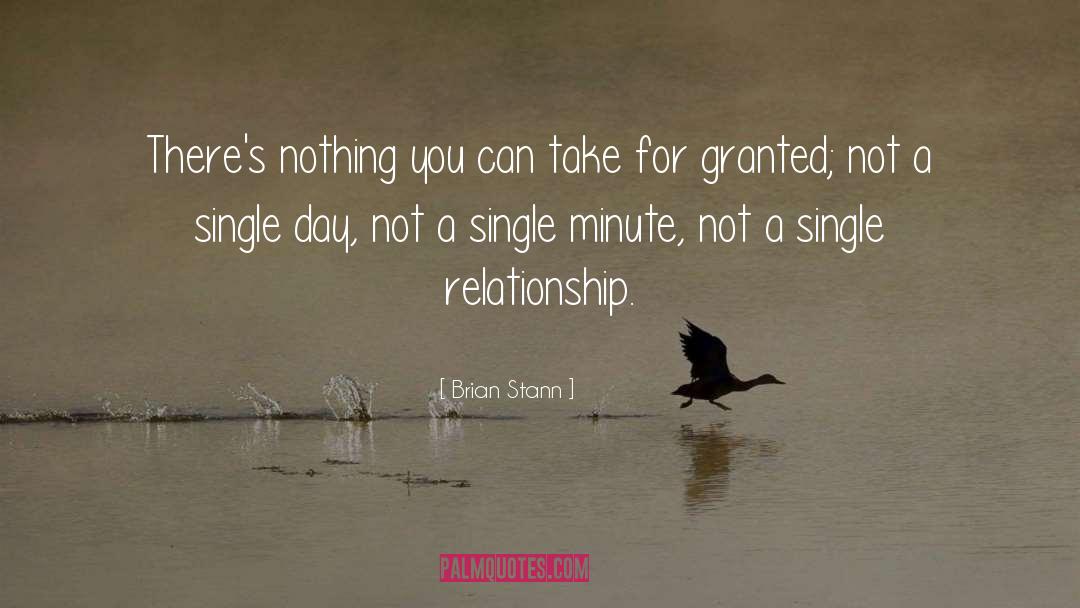 Single Relationship quotes by Brian Stann
