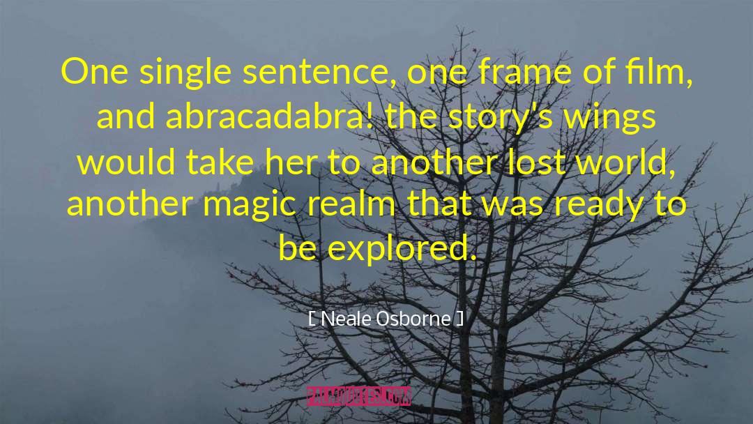 Single Sentence quotes by Neale Osborne