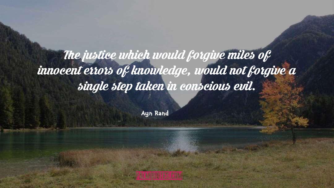 Single Step quotes by Ayn Rand