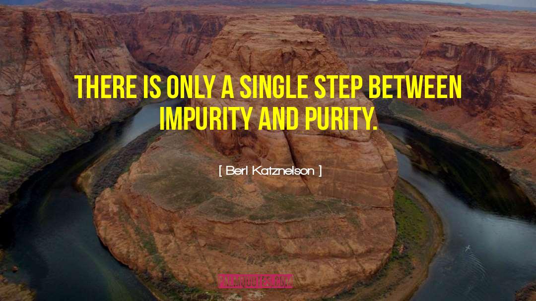 Single Step quotes by Berl Katznelson