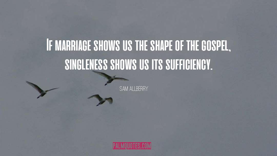 Singleness quotes by Sam Allberry