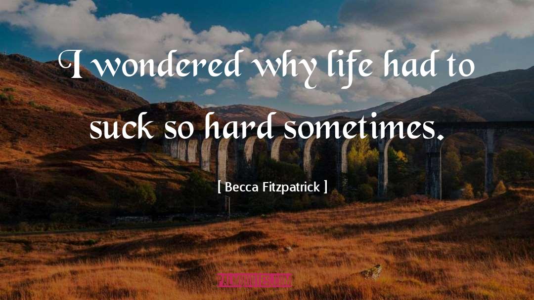 Singles Life quotes by Becca Fitzpatrick