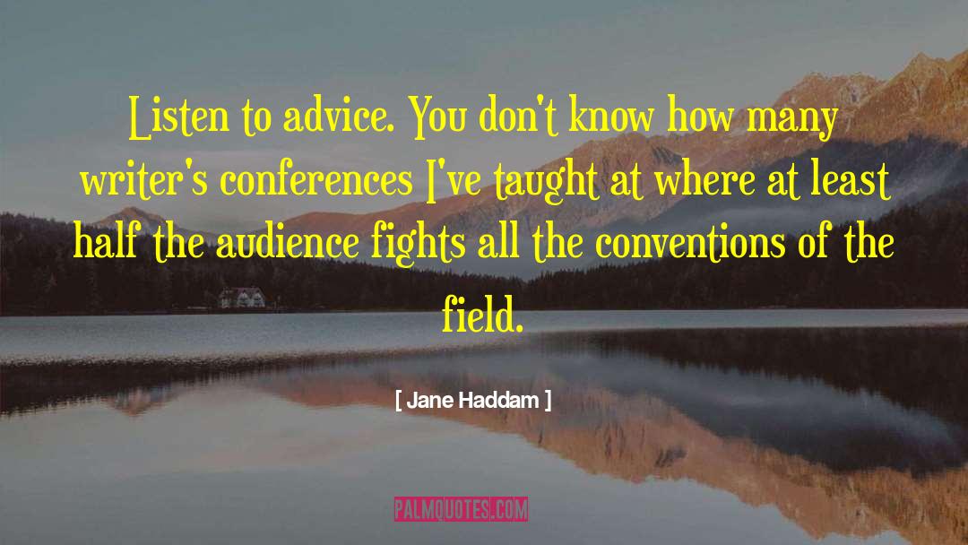 Singling Fights quotes by Jane Haddam