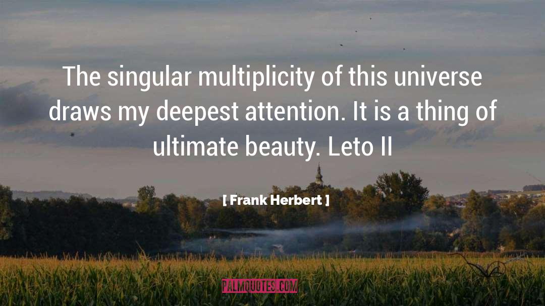 Singular quotes by Frank Herbert