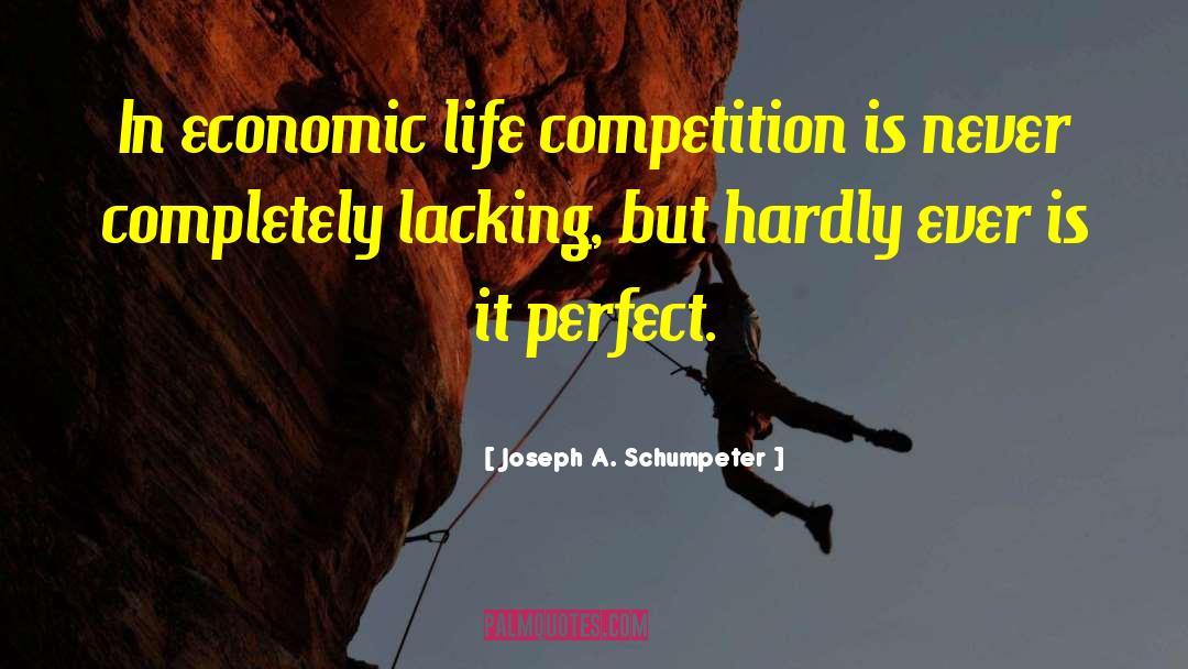 Singularity In Life quotes by Joseph A. Schumpeter