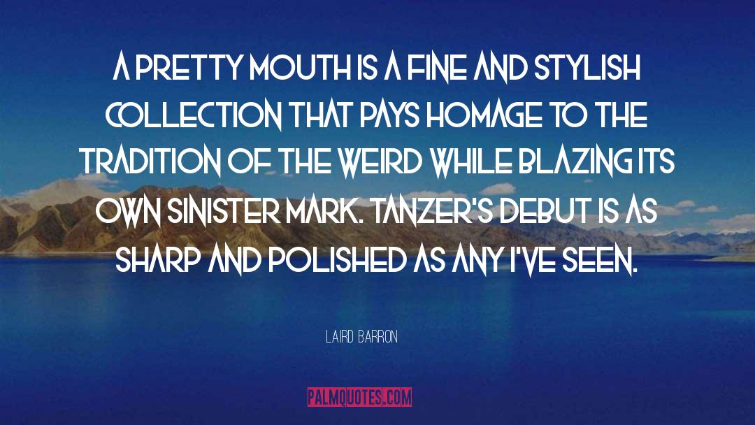 Sinister quotes by Laird Barron