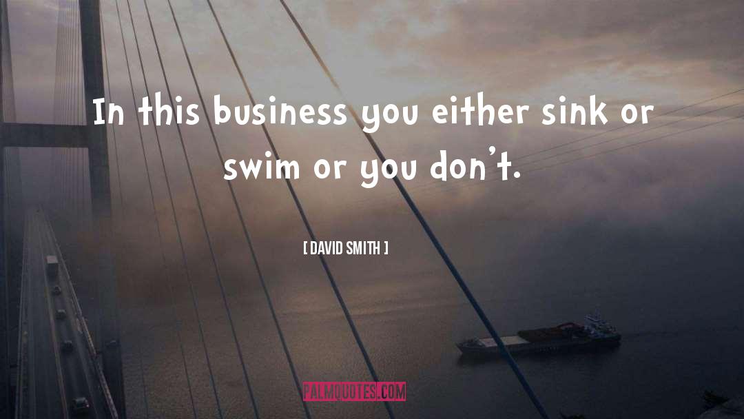 Sink Or Swim quotes by David Smith