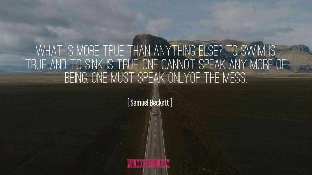 Sink quotes by Samuel Beckett