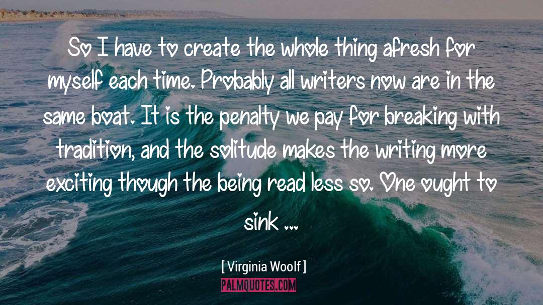 Sink quotes by Virginia Woolf