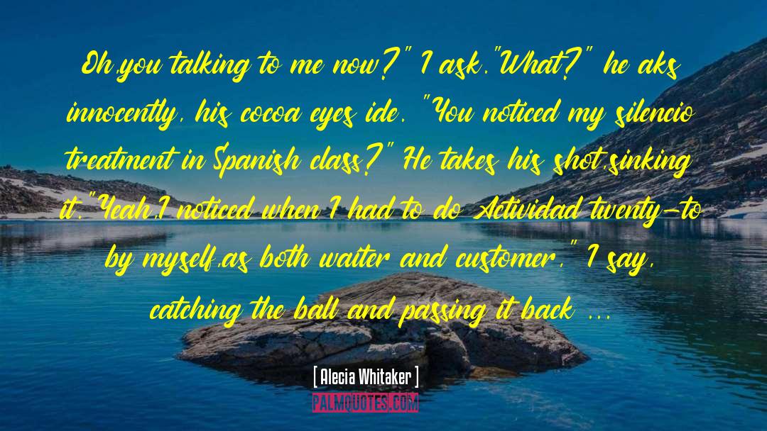 Sinking quotes by Alecia Whitaker