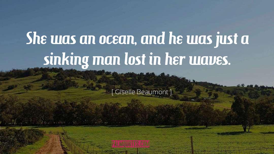 Sinking quotes by Giselle Beaumont