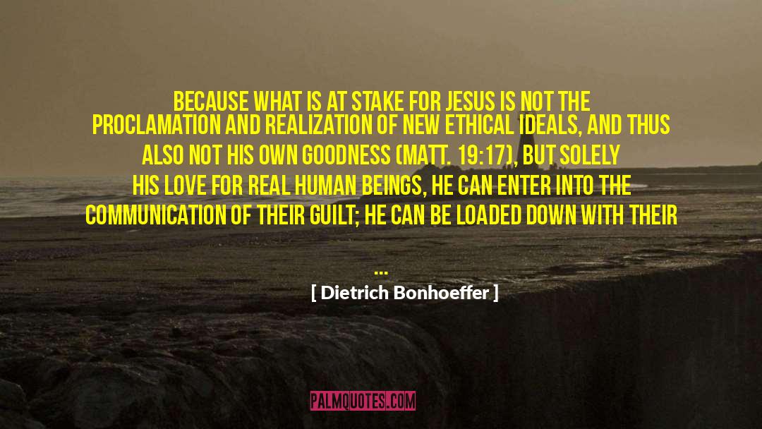 Sinless quotes by Dietrich Bonhoeffer