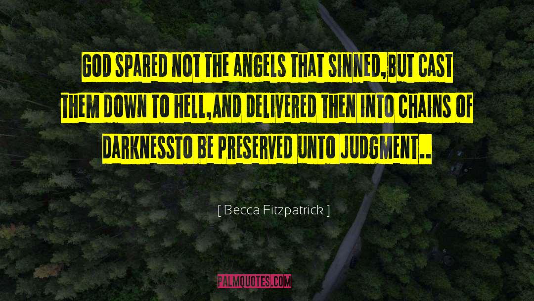 Sinned quotes by Becca Fitzpatrick