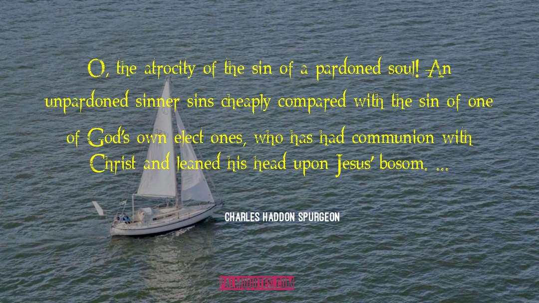 Sinner quotes by Charles Haddon Spurgeon