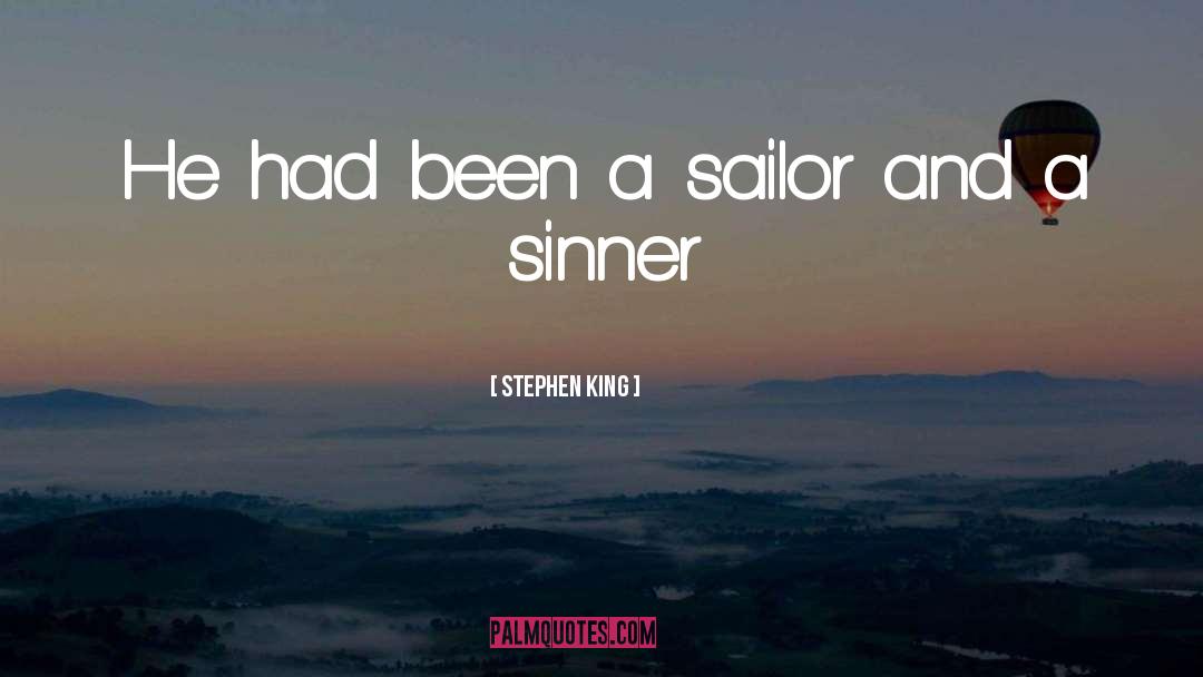 Sinner quotes by Stephen King